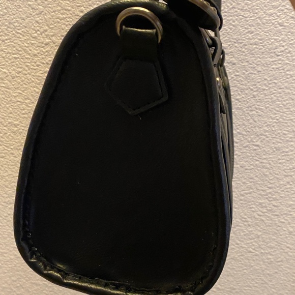 Ed Hardy Black Leather Tote - Picture 4 of 9